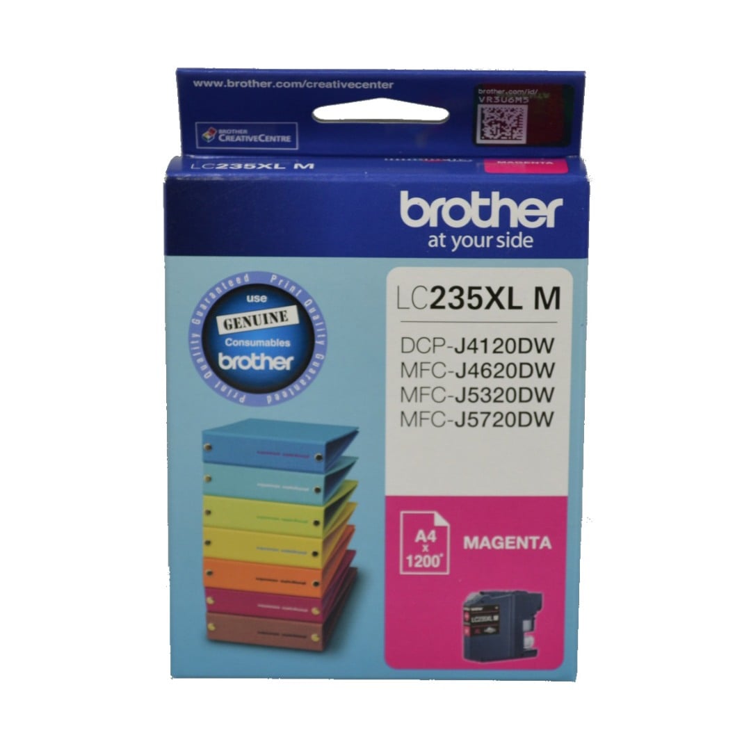 Genuine Brother LC235XLM Magenta Ink Cartridge High Yield Genuine Brother LC235XLM Magenta Ink Cartridge High Yield