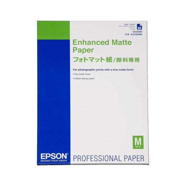 Epson A2 Enhanced Matte Paper S042095 Epson A2 Enhanced Matte Paper S042095