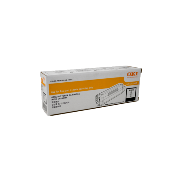 Genuine Oki C532 MC563 MC573 Black Toner 5 PACK