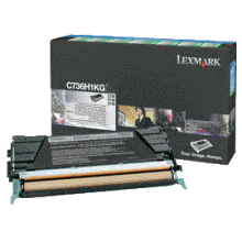 Genuine Lexmark C736H1KG Black Toner Cartridge High Yield