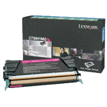 Genuine Lexmark C736H1MG Magenta Toner Cartridge High Yield