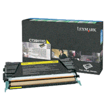 Genuine Lexmark C736H1YG Yellow Toner Cartridge High Yield