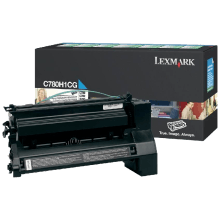 Genuine Lexmark C780H1CG Cyan Toner Cartridge High Yield