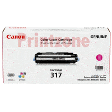 Genuine Canon 317 Magenta Toner Cartridge