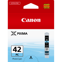 Genuine Canon CLI-42 Photo Cyan Ink Cartridge Genuine Canon CLI-42 Photo Cyan Ink Cartridge