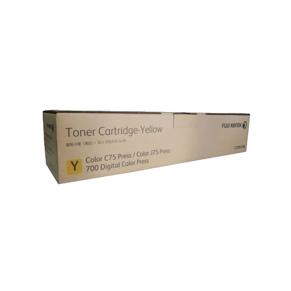 Genuine Fuji Xerox CT201246 Yellow Toner