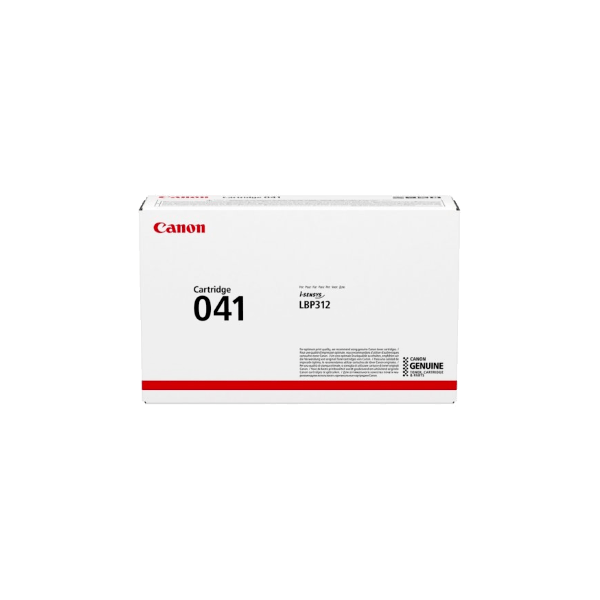 Genuine Canon 041 Black Toner