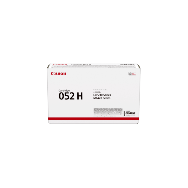 Genuine Canon 052H High Yield Black Toner