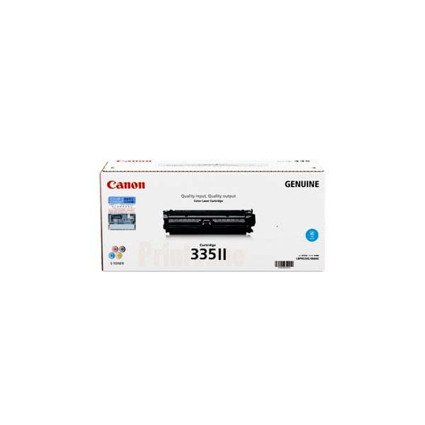 Genuine Canon 335II Cyan Toner High Yield