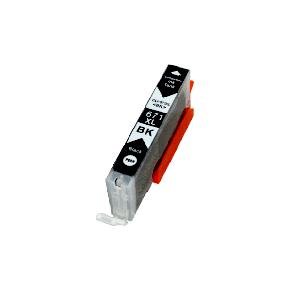 Compatible Canon CLI-671XL Black Ink High Yield Compatible Canon CLI-671XL Black Ink High Yield