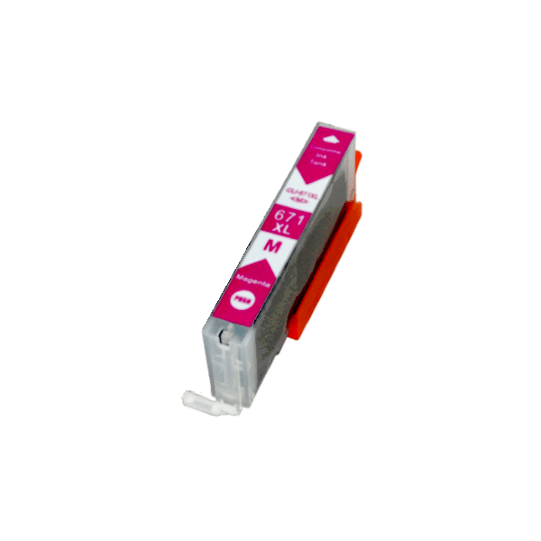 Compatible Canon CLI-671XL Magenta Ink High Yield Compatible Canon CLI-671XL Magenta Ink High Yield