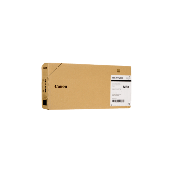 Genuine Canon PFI-707MBK Matte Black Ink Cartridge