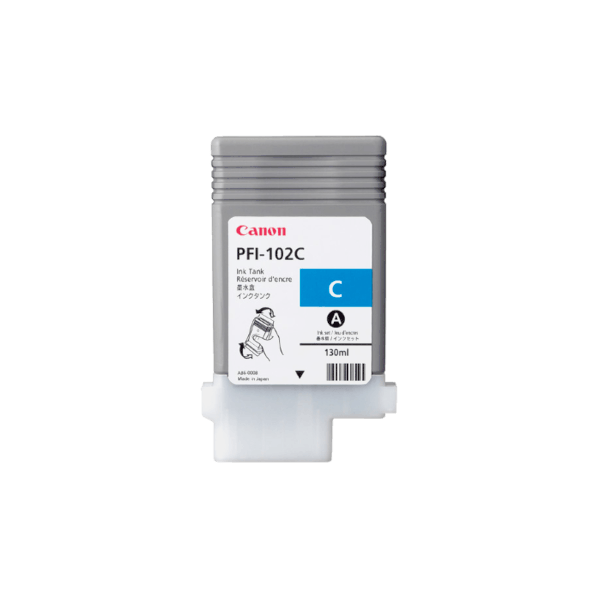 Genuine Canon PFI-102C Cyan Ink Cartridge Genuine Canon PFI-102C Cyan Ink Cartridge
