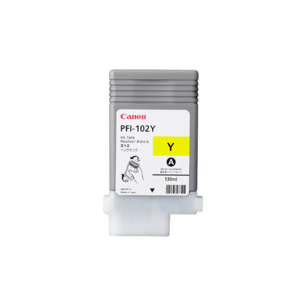 Genuine Canon PFI-102Y Yellow Ink Cartridge Genuine Canon PFI-102Y Yellow Ink Cartridge