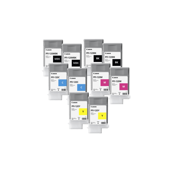 Genuine Canon PFI-120 Ink Double Value Pack