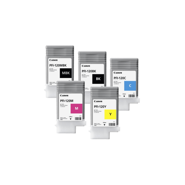 Genuine Canon PFI-120 Ink Value Pack