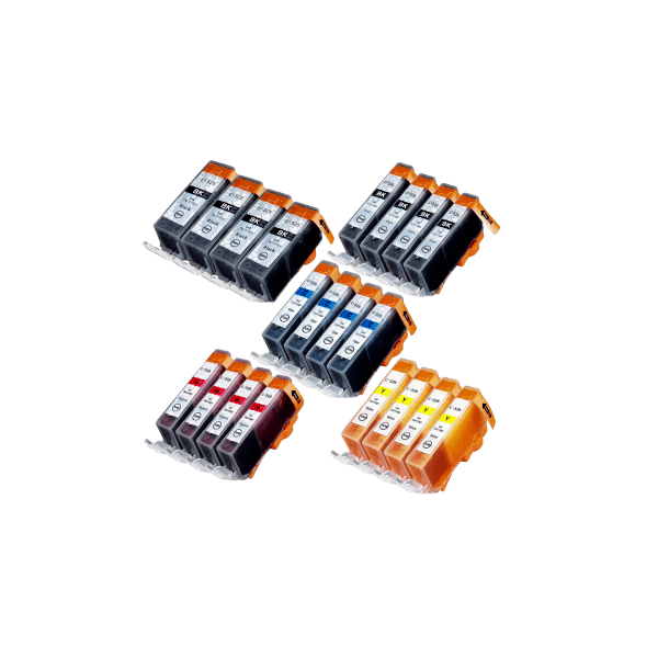 Compatible Canon CLI-526 PGI-525 20 Ink Value Pack Compatible Canon CLI-526 PGI-525 20 Ink Value Pack