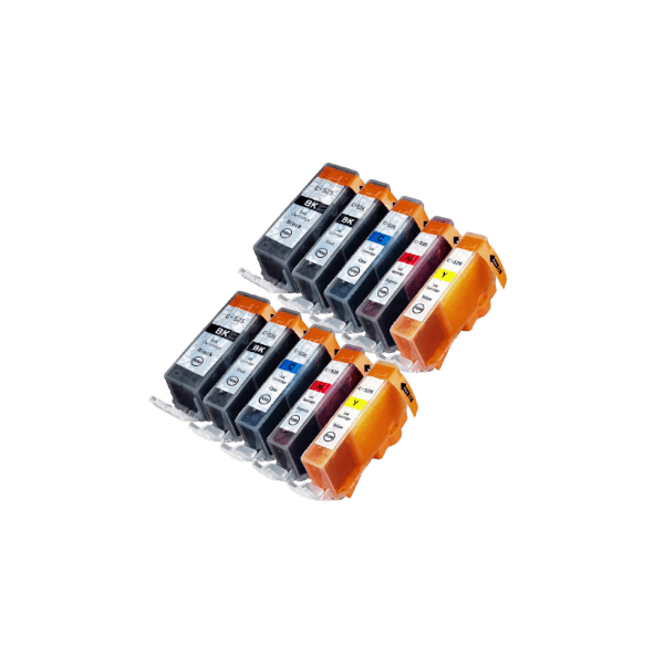 Compatible Canon CLI-526 PGI-525 Ink Double Value Pack Compatible Canon CLI-526 PGI-525 Ink Double Value Pack