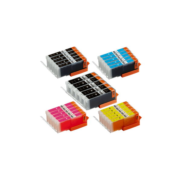 Compatible Canon PGI-650XL CLI651XL 25 Ink Value Pack Compatible Canon PGI-650XL CLI651XL 25 Ink Value Pack