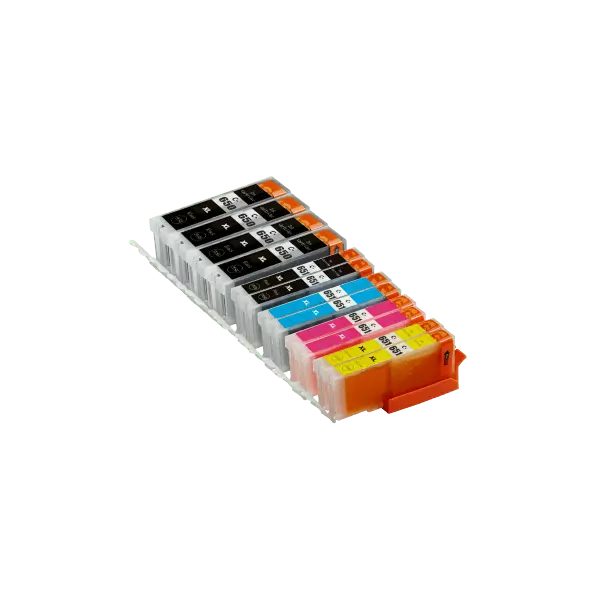 Compatible Canon PGI-650XL CLI651XL Ink Double Value Pack PLUS 2 EXTRA BLACKS Compatible Canon PGI-650XL CLI651XL Ink Double Value Pack PLUS 2 EXTRA BLACKS