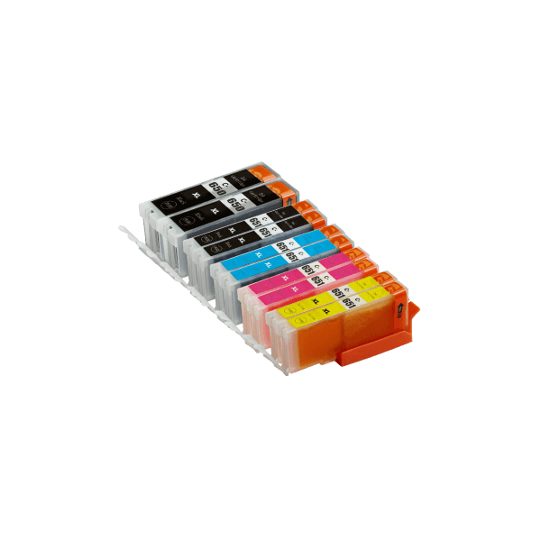 Compatible Canon PGI-650XL CLI651XL Ink Double Value Pack Compatible Canon PGI-650XL CLI651XL Ink Double Value Pack