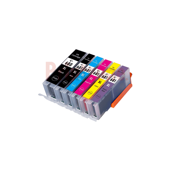 Compatible Canon PGI-680XXL CLI-681XXL Ink Value Pack (inc Photo Blue)