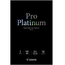 Canon Photo Paper Pro Platinum PT-101 A3+ 10 Sheets Canon Photo Paper Pro Platinum PT-101 A3+ 10 Sheets