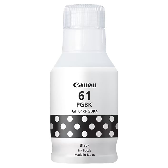 Genuine Canon Pixma Black Ink Bottle GI61BK