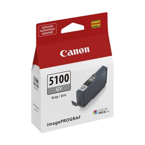 Genuine Canon PFI-5100 Grey Ink Cartridge