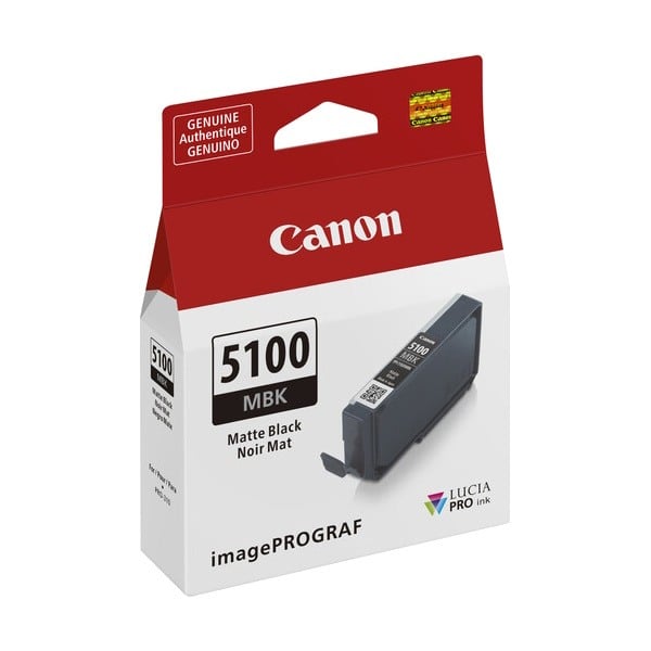 Genuine Canon PFI-5100 Matte Black Ink Cartridge