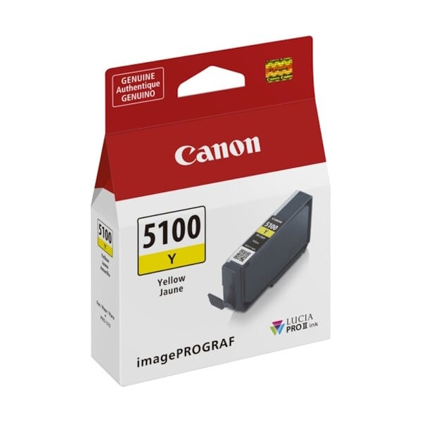 Genuine Canon PFI-5100 Yellow Ink Cartridge