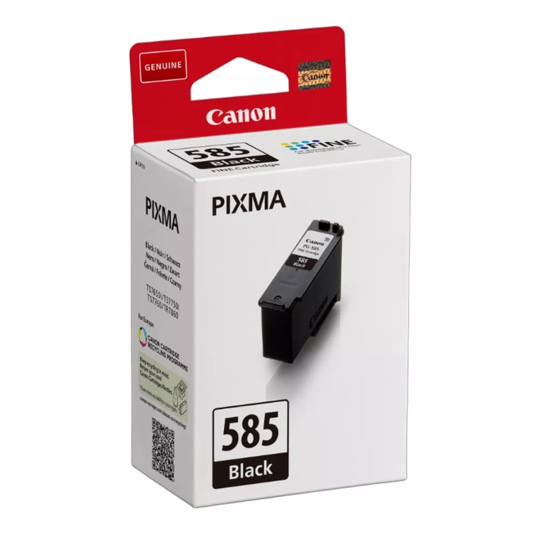 Genuine Canon PG-585 Black Ink Cartridge