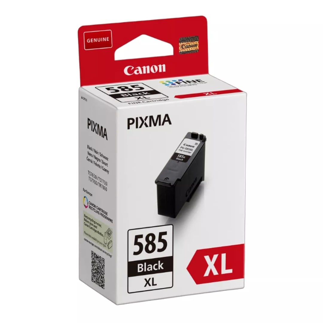Genuine Canon PG-585XL Black Ink Cartridge High Yield