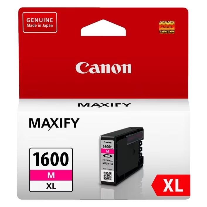 Genuine Canon PGI-1600XLM Magenta Ink Cartridge High Yield Genuine Canon PGI-1600XLM Magenta Ink Cartridge High Yield
