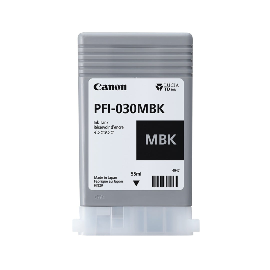 Genuine Canon PFI-030MBK Matte Black Ink Cartridge