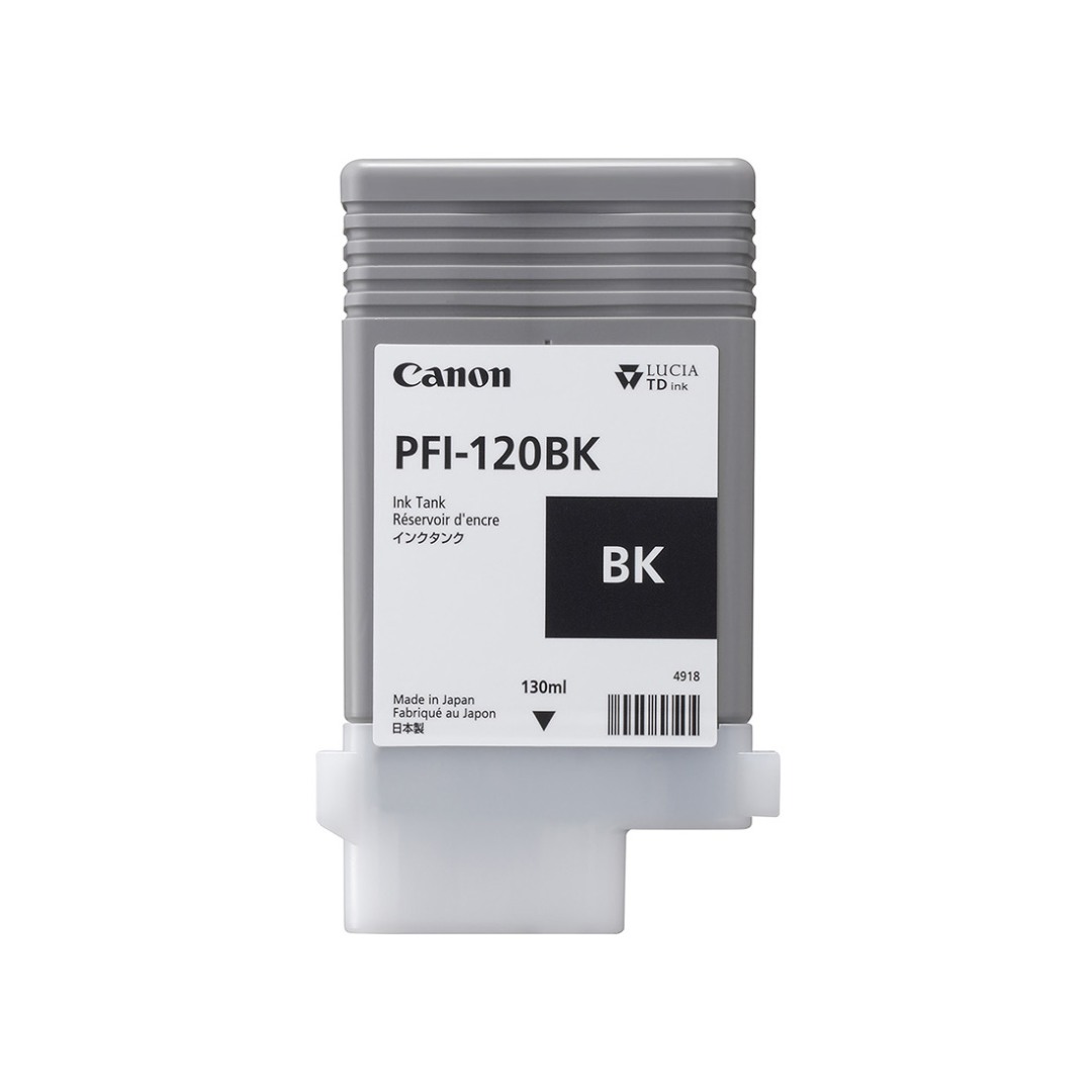 Genuine Canon PFI-120BK Black Ink Cartridge