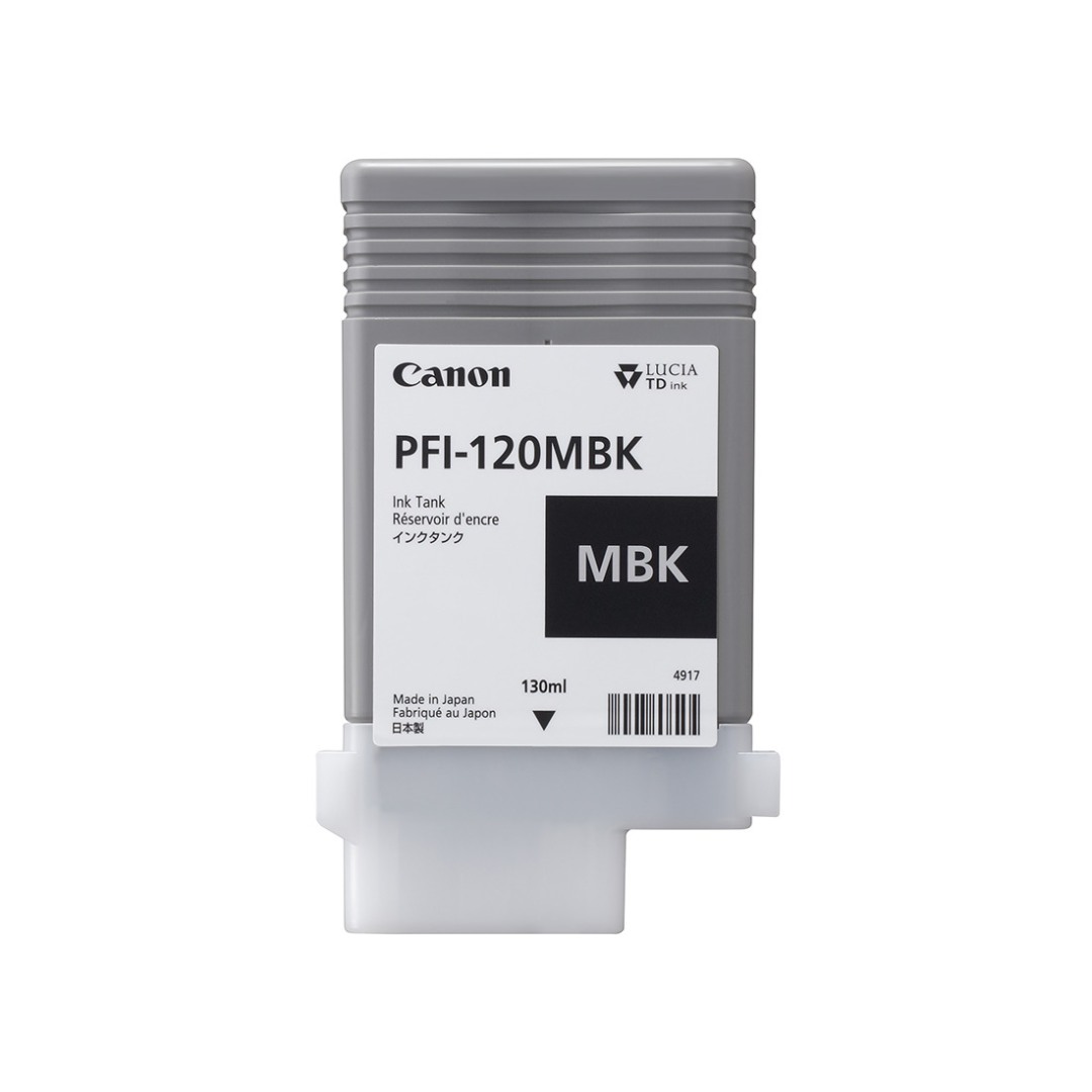 Genuine Canon PFI-120MBK Matte Black Ink Cartridge