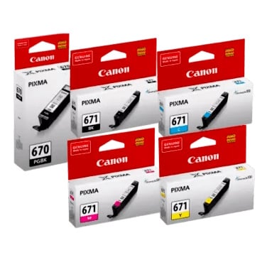 Canon CLI-671 PGI-670 CLI-671XL PGI-670XL Ink Cartridges