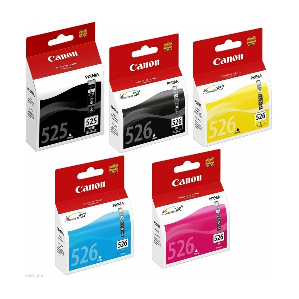 Canon CLI-526 PGI-525 Ink Cartridges