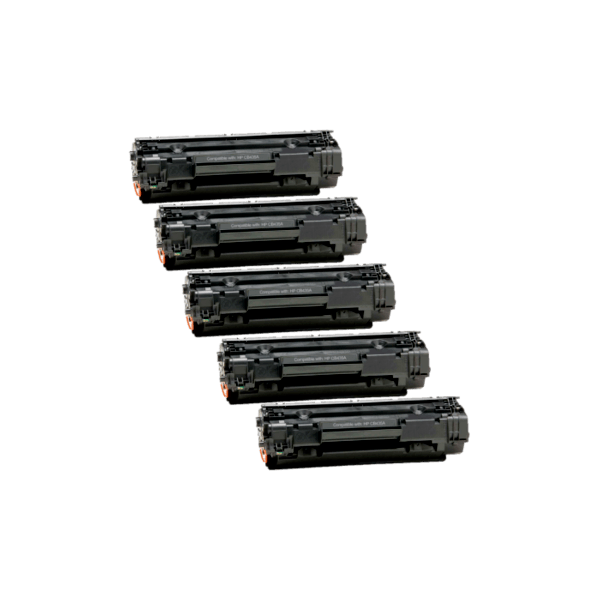 Compatible HP 35A Toner Cartridge CB435A 5 PACK Compatible HP 35A Toner Cartridge CB435A 5 PACK