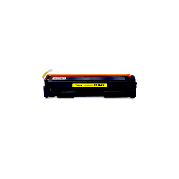Compatible HP 202X Yellow Toner High Yield CF502X Compatible HP 202X Yellow Toner High Yield CF502X