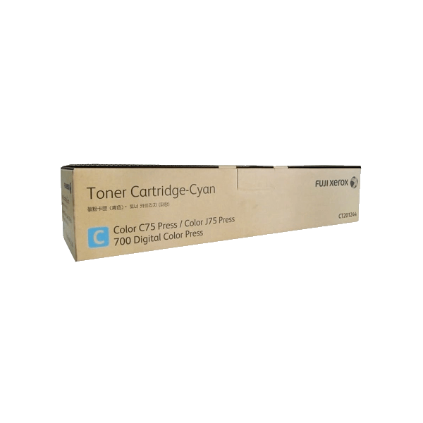 Genuine Fuji Xerox CT201244 Cyan Toner