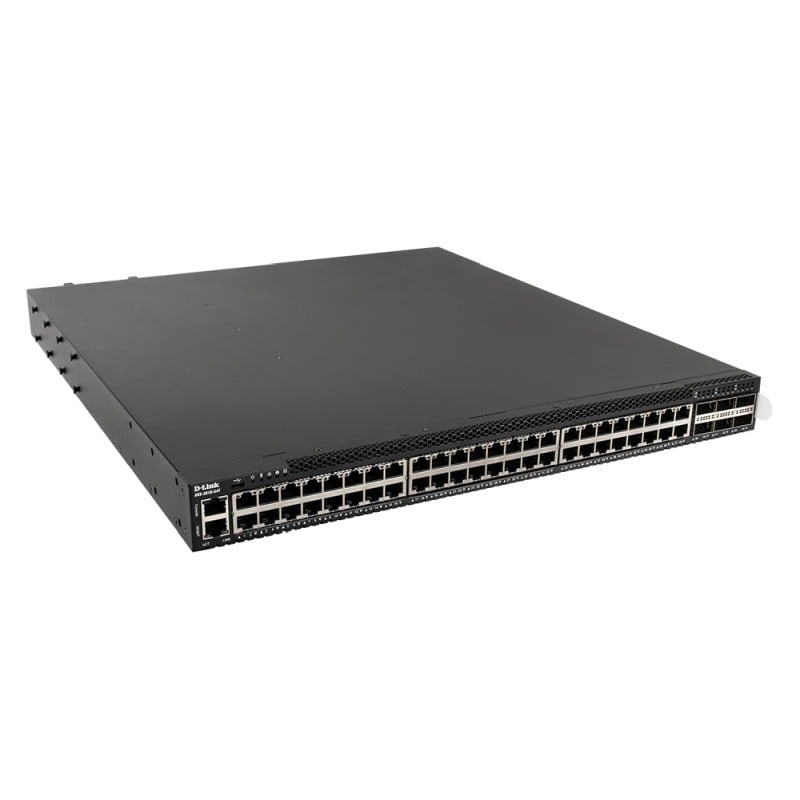 D-Link 54-Port 10-Gigabit Layer 3 Stackable Switch with 48 10GBASE-T & 6 QSFP+/QSFP28 Ports DXS-3610-54T D-Link 54-Port 10-Gigabit Layer 3 Stackable Switch with 48 10GBASE-T & 6 QSFP+/QSFP28 Ports DXS-3610-54T