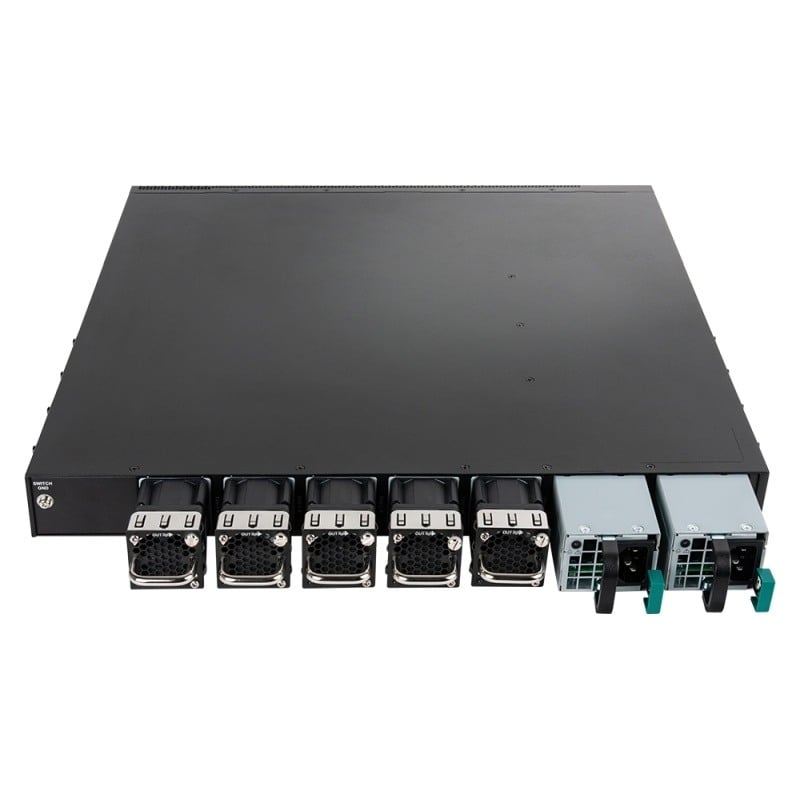 D-Link 54-Port 10-Gigabit Layer 3 Stackable Switch with 48 10GBASE-T & 6 QSFP+/QSFP28 Ports DXS-3610-54T