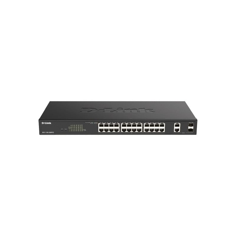 D-Link 26-Port Gigabit Smart Managed PoE Switch D-Link 26-Port Gigabit Smart Managed PoE Switch