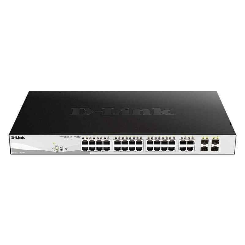 D-Link 28-Port Gigabit Smart Managed PoE Switch with 28 RJ45 D-Link 28-Port Gigabit Smart Managed PoE Switch with 28 RJ45