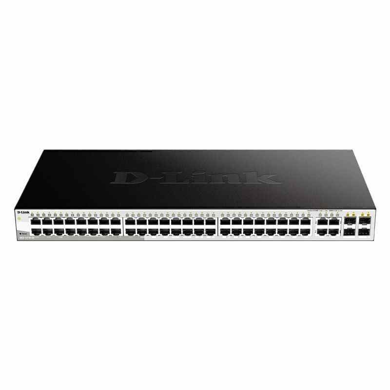 D-Link 52-Port Gigabit Smart Managed Switch with 52 RJ45 ports D-Link 52-Port Gigabit Smart Managed Switch with 52 RJ45 ports
