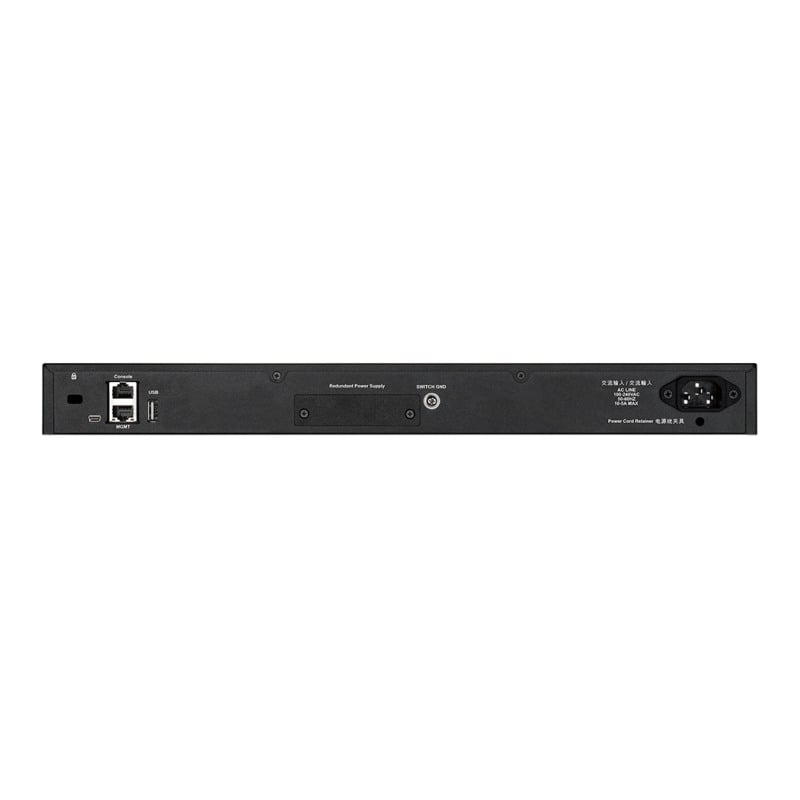 D-Link 54 port Stackable Gigabit PoE Layer 3+ Switch with 6 10GbE ports