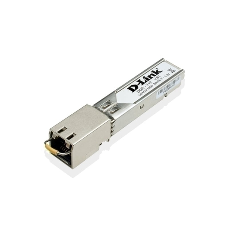 D-Link DGS-712 Gigabit SFP to RJ45 Transceiver D-Link DGS-712 Gigabit SFP to RJ45 Transceiver