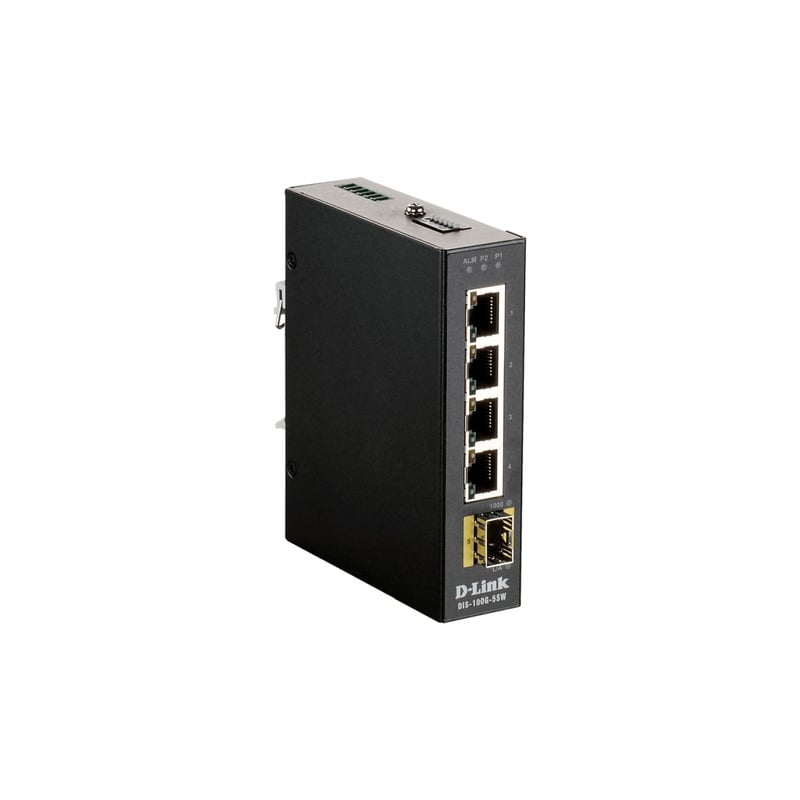 D-Link 5-Port Gigabit Industrial Switch with 1 SFP port